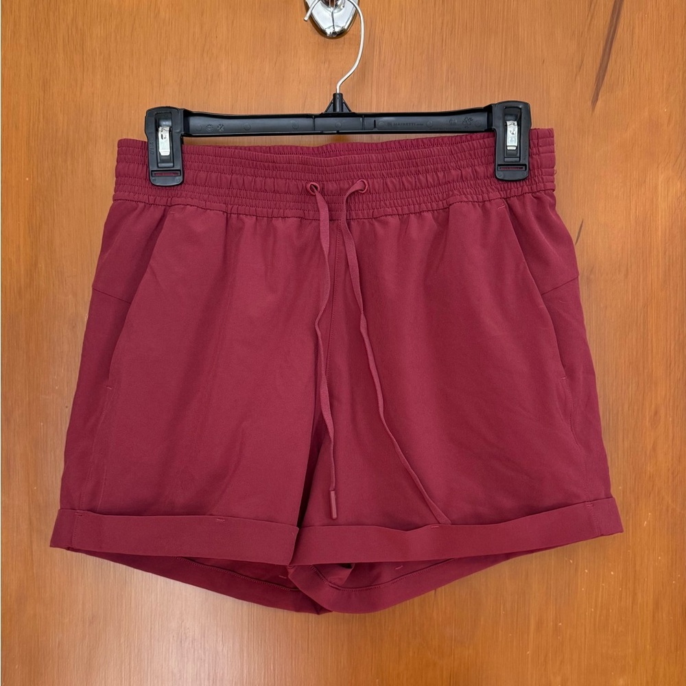 Women's Lululemon 3” Burgundy Shorts